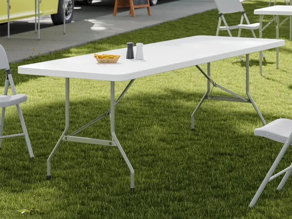 6 ft Folding Table available to rent in Philadelphia