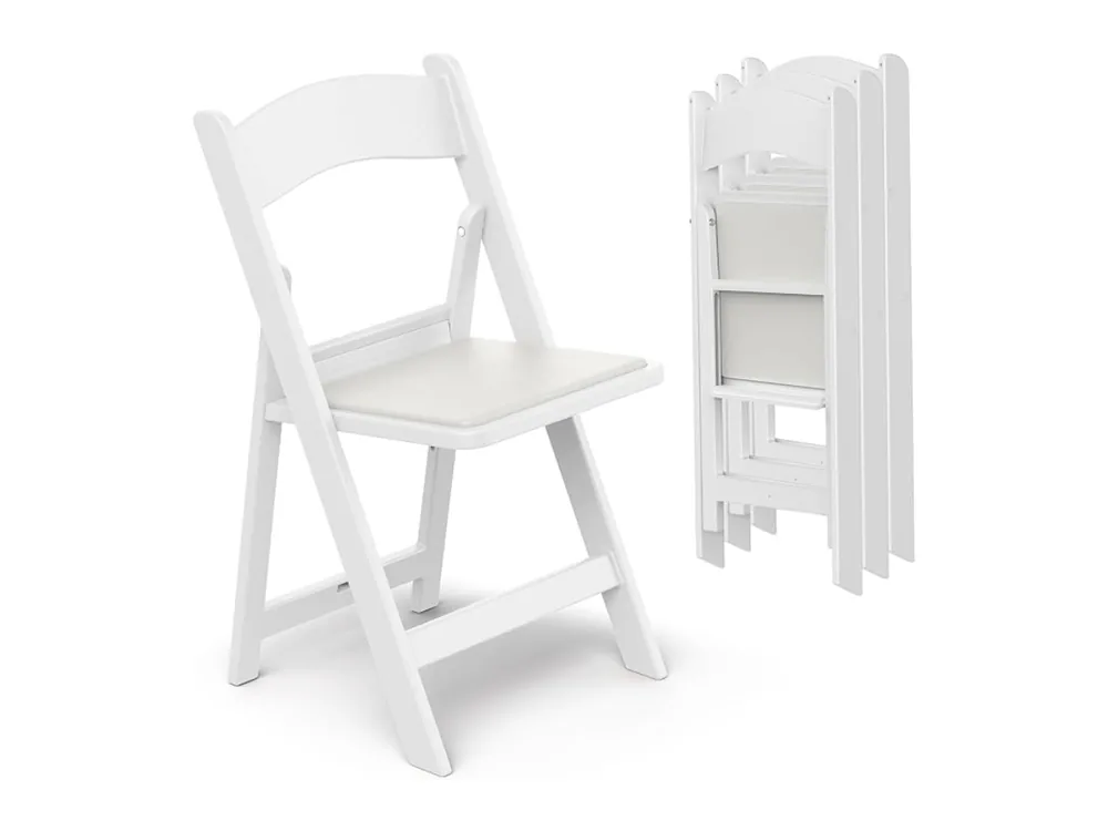 Resin Ceremony Chairs, Set of 10 available to rent in Philadelphia